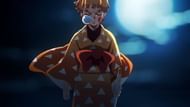 Tanjiro fighting unconsciously (Image via Ufotable)